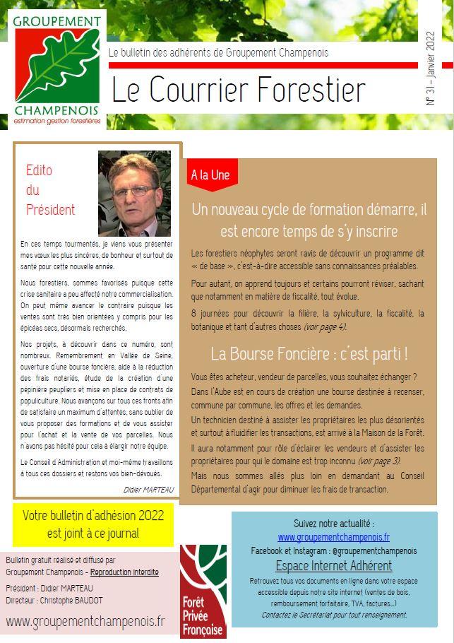 Courrier forestier 31